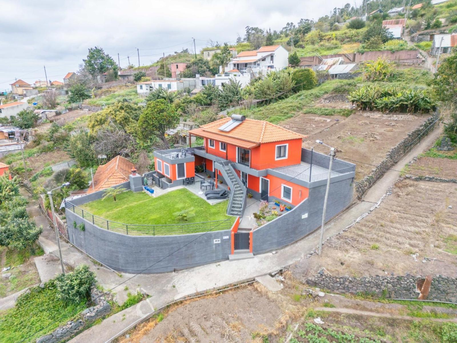 Casa Dos Avos Domingos & Matilde Villa Estreito Da Calheta Exterior foto